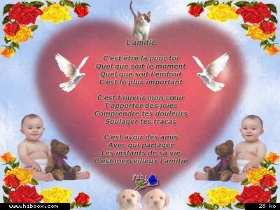Définition de l' Amitié
